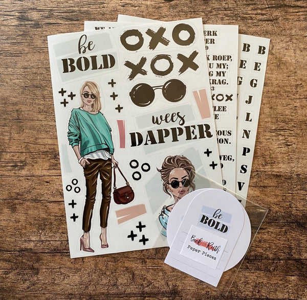 Book of Ruth - Bold (sticker pack)