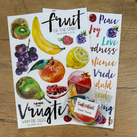 Book of Ruth - Fruit of the Spirit (sticker pack)