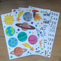 Book of Ruth - Out of this World (sticker pack)