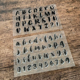 Book of Ruth - Alphabet Stamp set